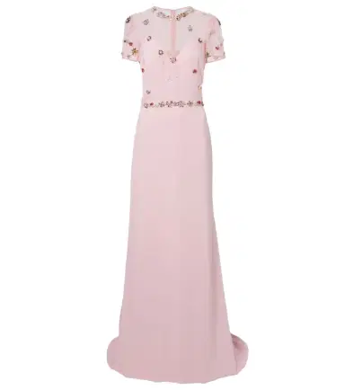 Costarellos Embellished crêpe gown | Thumbnail 1