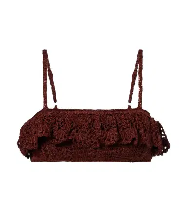 Anna Kosturova Crochet cotton bra top | Thumbnail 1