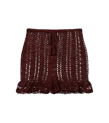 Anna Kosturova Crochet cotton shorts | Thumbnail 1