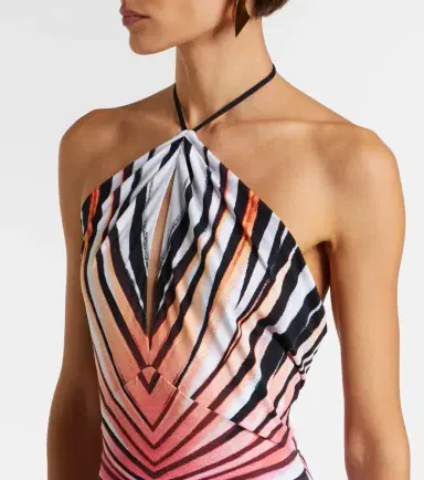 Roberto Cavalli Printed halterneck jumpsuit | Thumbnail 5