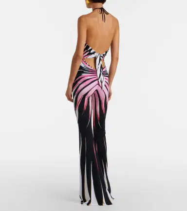 Roberto Cavalli Printed halterneck jumpsuit | Thumbnail 6