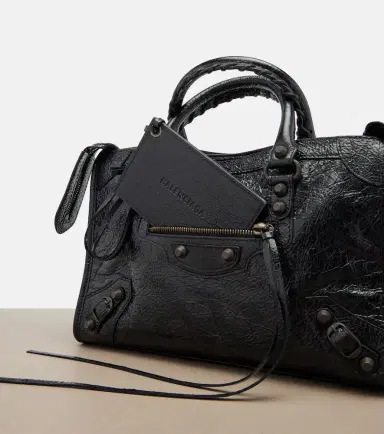 Balenciaga Le City Small leather tote bag | Thumbnail 2