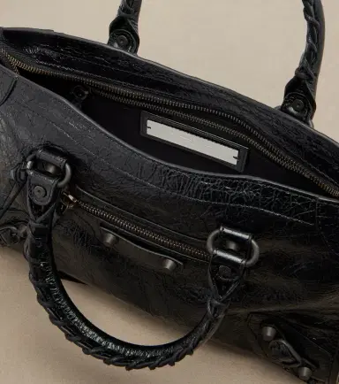 Balenciaga Le City Small leather tote bag | Thumbnail 3