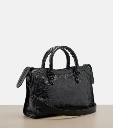 Balenciaga Le City Small leather tote bag | Thumbnail 4
