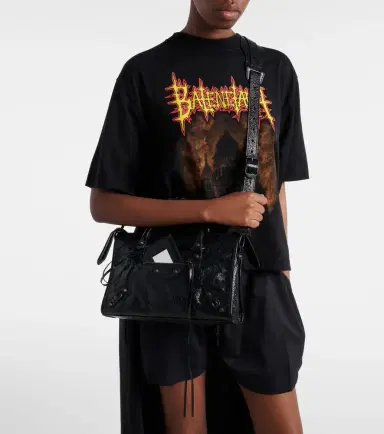 Balenciaga Le City Small leather tote bag | Thumbnail 7