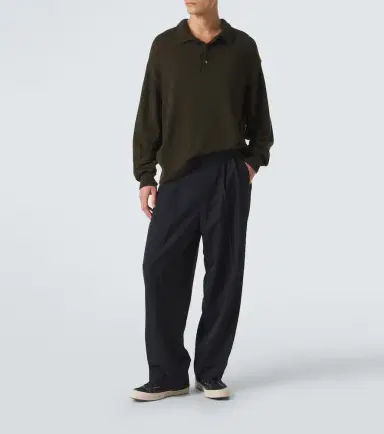 A.Presse A. Presse Wool-blend wide-leg pants | Thumbnail 3