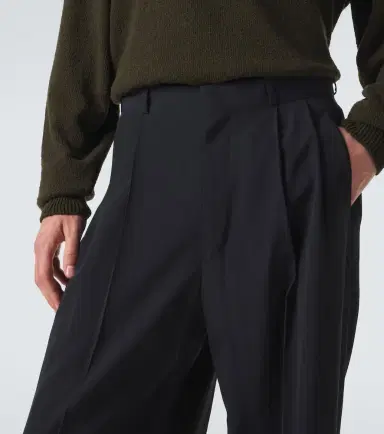 A.Presse A. Presse Wool-blend wide-leg pants | Thumbnail 5