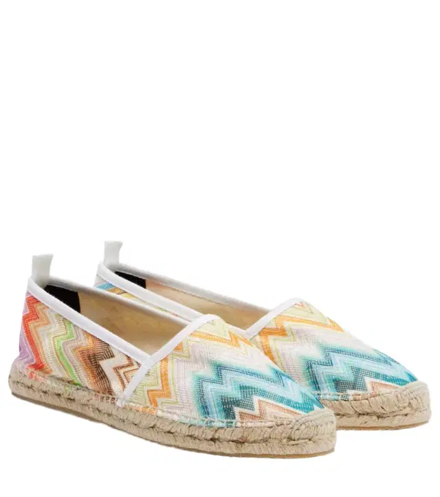 Missoni Elle Zigzag espadrilles