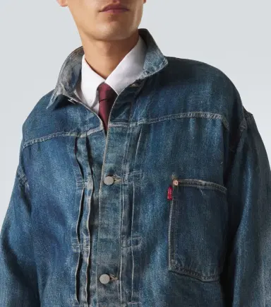 Junya Watanabe x Levi's trompe l'ail linen jacket | Thumbnail 3