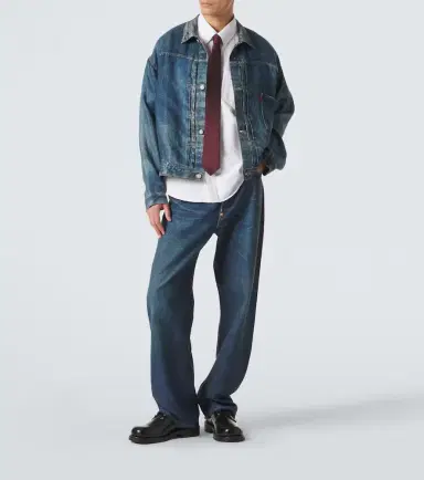 Junya Watanabe x Levi's trompe l'ail linen jacket | Thumbnail 7