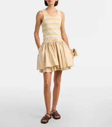 Loewe Paula's Ibiza pointelle cotton-blend top | Thumbnail 3 Loewe Paula's Ibiza pointelle cotton-blend top | Thumbnail 3