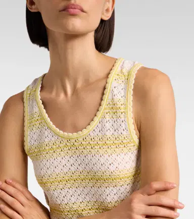 Loewe Paula's Ibiza pointelle cotton-blend top | Thumbnail 6 Loewe Paula's Ibiza pointelle cotton-blend top | Thumbnail 6