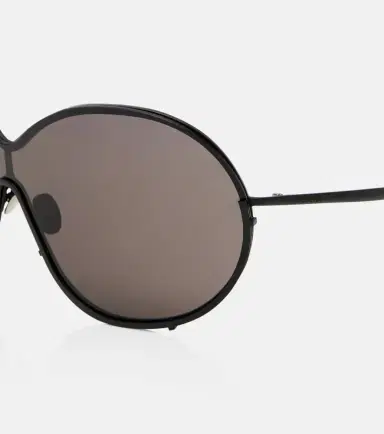 Alaïa Alaïa Lettering Logo oversized sunglasses | Thumbnail 4
