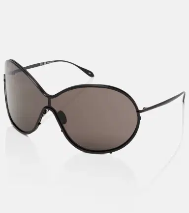 Alaïa Alaïa Lettering Logo oversized sunglasses | Thumbnail 5