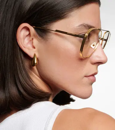 Bottega Veneta Light Ribbon aviator glasses | Thumbnail 2