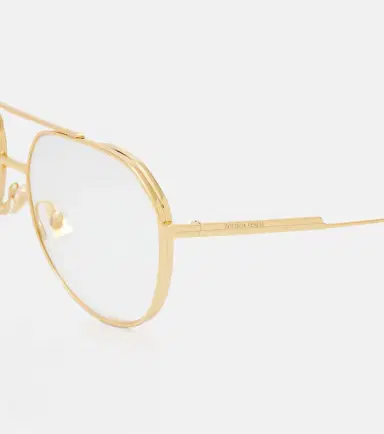 Bottega Veneta Light Ribbon aviator glasses | Thumbnail 4