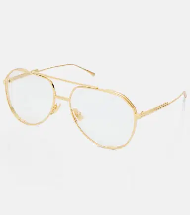 Bottega Veneta Light Ribbon aviator glasses | Thumbnail 5