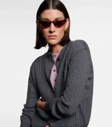Bottega Veneta Curvy cat-eye sunglasses | Thumbnail 2