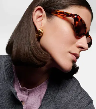 Bottega Veneta Curvy cat-eye sunglasses | Thumbnail 3