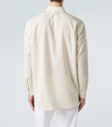 Auralee triped wool shirt | Thumbnail 3