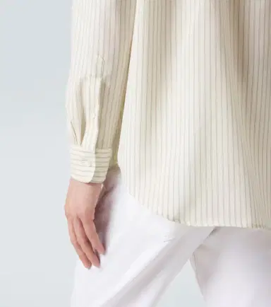 Auralee triped wool shirt | Thumbnail 6