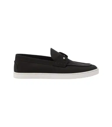 Christian Louboutin Chambeliboat leather slip-on shoes | Thumbnail 1 Christian Louboutin Chambeliboat leather slip-on shoes | Thumbnail 1