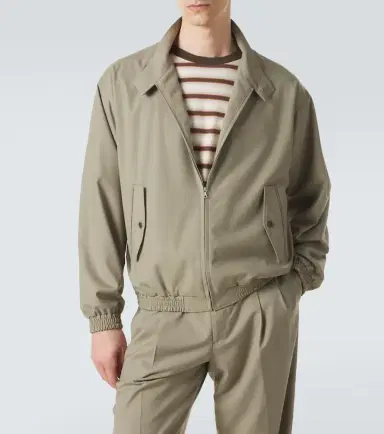 Auralee Wool blouson jacket | Thumbnail 6