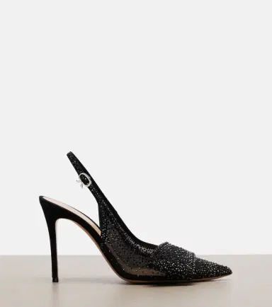 Gianvito Rossi Crystal embellished slingback pumps | Thumbnail 2 Gianvito Rossi Crystal embellished slingback pumps | Thumbnail 2