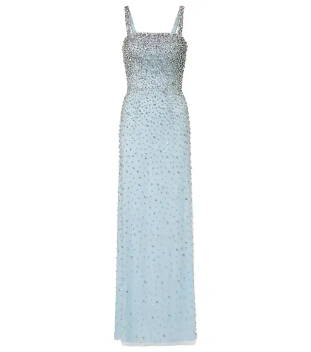 Cherry embellished gown