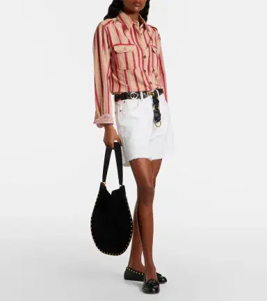 SLVRLAKE Sienna denim shorts | Thumbnail 3 SLVRLAKE Sienna denim shorts | Thumbnail 3