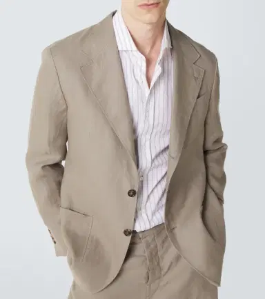 Brunello Cucinelli Linen blazer | Thumbnail 4