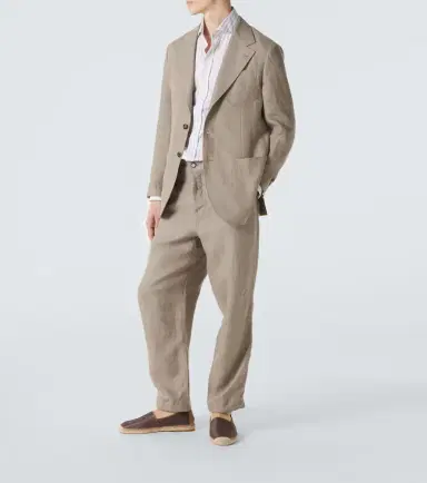 Brunello Cucinelli Linen blazer | Thumbnail 5