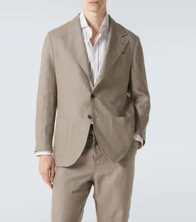 Brunello Cucinelli Linen blazer | Thumbnail 7