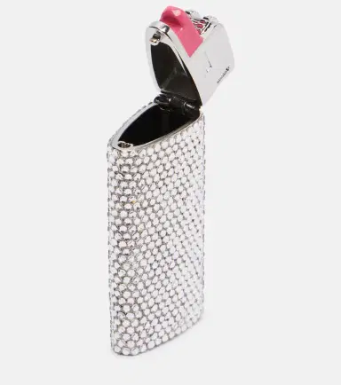 Judith Leiber Couture Flame Mini crystal-embellished pillbox | Thumbnail 3