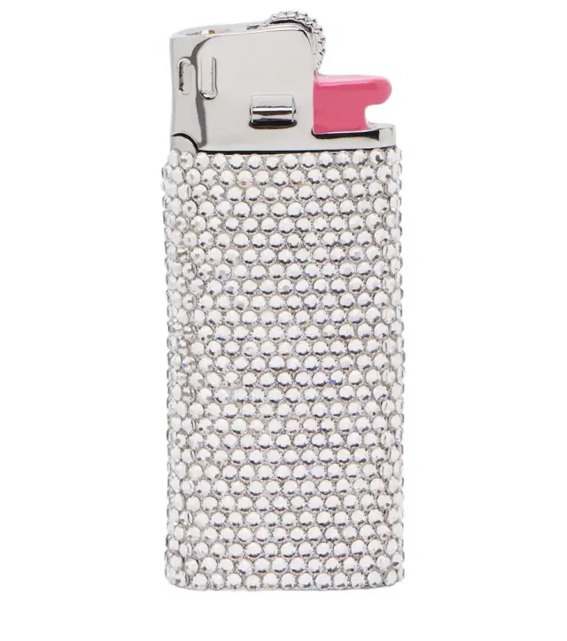 Flame Mini crystal-embellished pillbox Flame Mini crystal-embellished pillbox