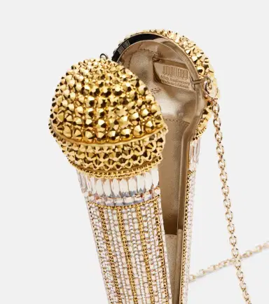 Judith Leiber Couture Microphone Small crystal-embellished clutch | Thumbnail 3 Judith Leiber Couture Microphone Small crystal-embellished clutch | Thumbnail 3