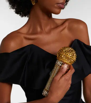 Judith Leiber Couture Microphone Small crystal-embellished clutch | Thumbnail 5 Judith Leiber Couture Microphone Small crystal-embellished clutch | Thumbnail 5