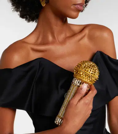 Judith Leiber Couture Microphone Small crystal-embellished clutch | Thumbnail 6 Judith Leiber Couture Microphone Small crystal-embellished clutch | Thumbnail 6
