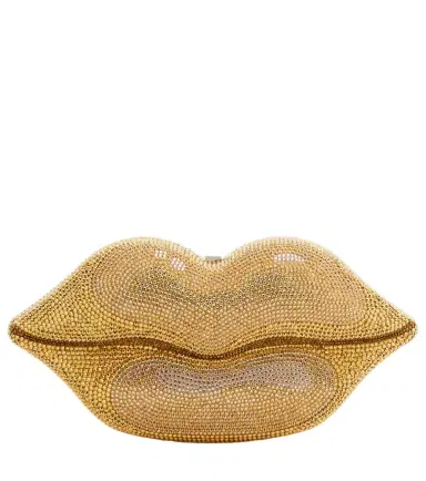 Judith Leiber Couture Lips Small crystal-embellished clutch | Thumbnail 1