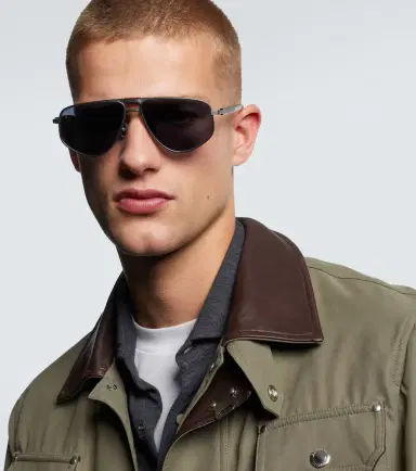 Brunello Cucinelli Aviator sunglasses | Thumbnail 4