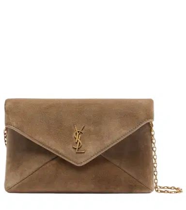 Saint Laurent Cassandre Small suede clutch | Thumbnail 1