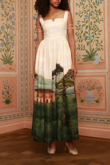 Agua by Agua Bendita Jaspe Midi Dress | Thumbnail 2