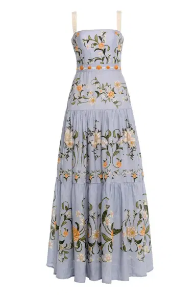 Agua by Agua Bendita Lima Maxi Dress | Thumbnail 1