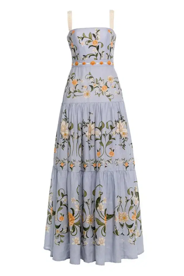 Agua by Agua Bendita Lima Maxi Dress