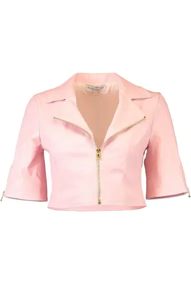 SUSAN BENDER Short Sleeve Moto Jacket - Marissa | Thumbnail 1