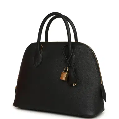 HERMÈS Hermes 1923 Bolide 25 Black Epsom Palladium Hardware | Thumbnail 5