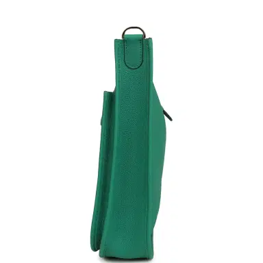 HERMÈS Hermes Evelyne III PM Vert Jade Clemence Gold Hardware | Thumbnail 3 HERMÈS Hermes Evelyne III PM Vert Jade Clemence Gold Hardware | Thumbnail 3