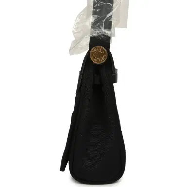 HERMÈS Hermes Herbag Zip 20 Mini Black Toile Militaire Canvas and Black Vache Hunter Gold Hardware | Thumbnail 3 HERMÈS Hermes Herbag Zip 20 Mini Black Toile Militaire Canvas and Black Vache Hunter Gold Hardware | Thumbnail 3