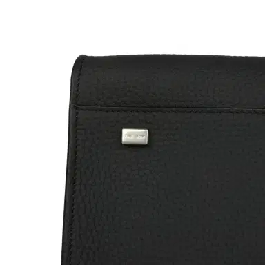The Row The Row Soft Margaux 10 Bag Night Navy Calfskin Silver Hardware | Thumbnail 8 The Row The Row Soft Margaux 10 Bag Night Navy Calfskin Silver Hardware | Thumbnail 8
