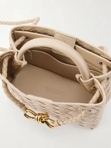 Bottega Veneta Mini Andiamo Intrecciato Leather Tote | Thumbnail 6